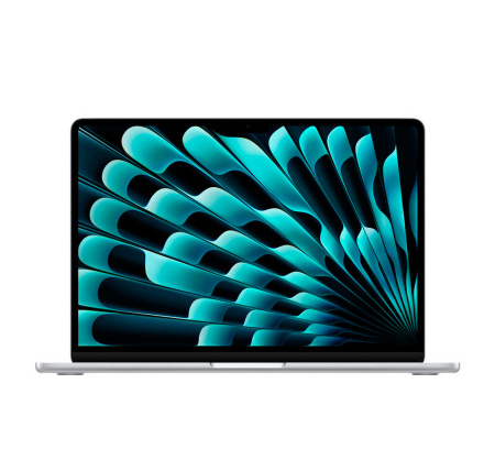Apple MacBook Air 15" (M3, 8C CPU/10C GPU, 2024), 16 ГБ, 256 ГБ SSD, Silver (серебристый)