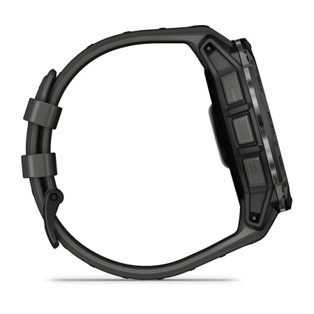 Мультиспортивные часы Garmin INSTINCT 3 AMOLED Black Charcoal Band, 50 mm