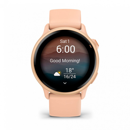 Мультиспортивные часы Garmin Vivoactive 6 Pink Dawn Band