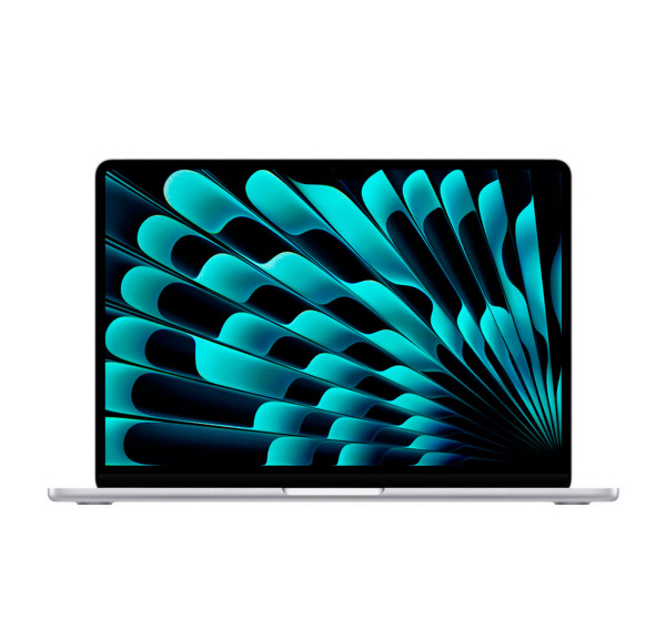 Apple MacBook Air 13" (M3, 8C CPU, 8C GPU, 2024), 16 ГБ, 256 ГБ SSD, Silver (серебристый)