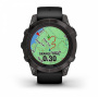 Мультиспортивные часы Garmin Fenix 7 Pro Sapphire Solar Сarbon Gray