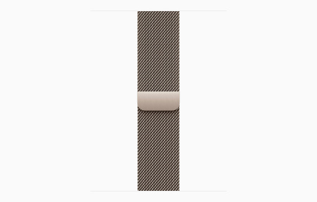 Apple Watch S11 46mm Natural Titanium / Natural Milanese loop M/L