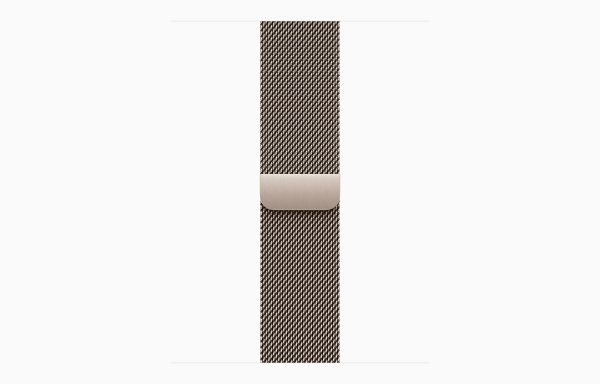 Apple Watch S11 46mm Natural Titanium / Natural Milanese loop S/M