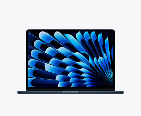 Фото Apple MacBook Air 13" (M5, 10C CPU, 10C GPU, 2026), 32 ГБ, 2 ТБ SSD, Midnight (Полуночный черный)