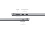 Apple MacBook Air 13" (M3, 8C CPU, 10C GPU, 2024), 24 ГБ, 512 ГБ SSD, Space Gray (серый космос)