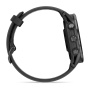 Часы Garmin Forerunner 970 Carbon Gray DLC Titanium Black / Translucent Whitestone Band