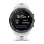 Garmin Approach S70 - 47 mm Black Ceramic Bezel with White Silicone Band