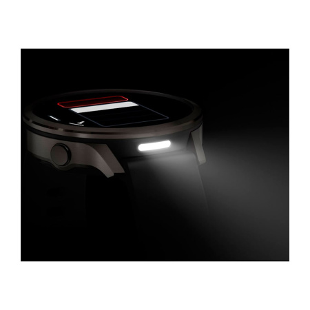 Мультиспортивные часы Garmin Venu 4, 41 мм, Slate with Black Silicone Band фото