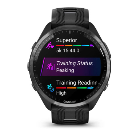 Фото Мультиспортивные часы Garmin ForeRunner 965 Carbon Gray