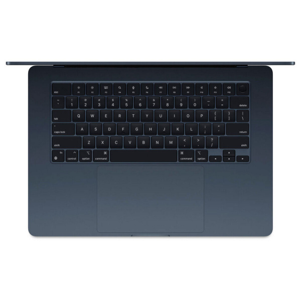 Apple MacBook Air 15" (M3, 8C CPU/10C GPU, 2024), 16 ГБ, 256 ГБ SSD, Midnight (полуночный черный)