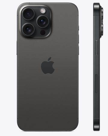 Apple iPhone 15 Pro Sim+E-Sim 256GB Black Titanium (черный титан)