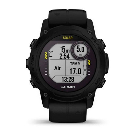 Мультиспортивные часы Garmin Descent G1 Solar Dive Computer Black