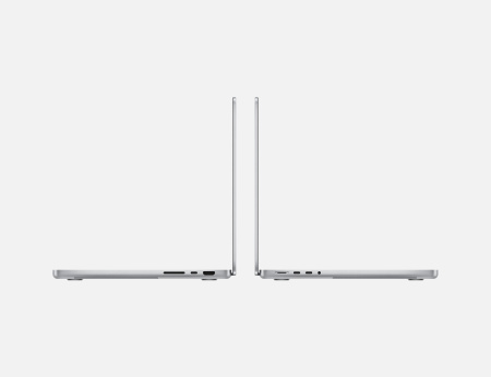 Фото Apple MacBook Pro 14" (M4 Max, 16C CPU, 40C GPU, 2024) 128ГБ, 2ТБ SSD, Silver, Nano-Texture Display