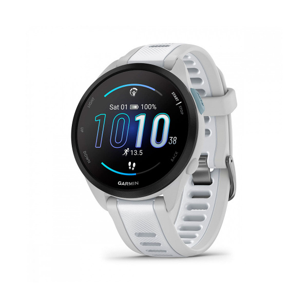 Фото Мультиспортивные часы Garmin ForeRunner 165 Mist Gray/Whitestone