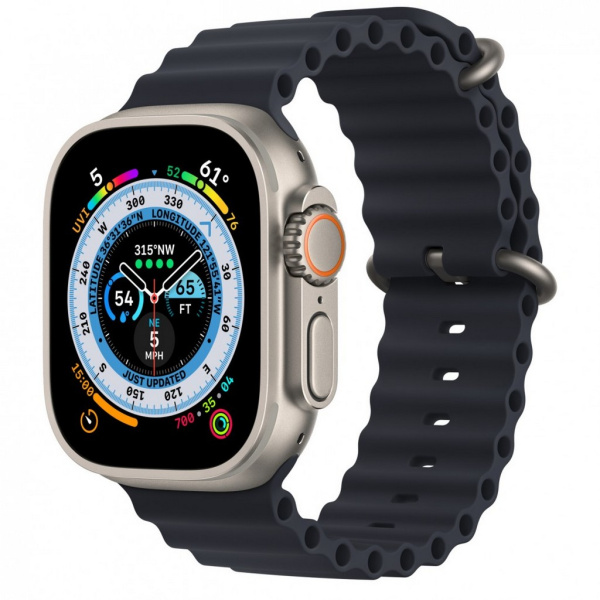 Apple Watch Ultra 1, 49mm, Titanium, Midnight Ocean Band