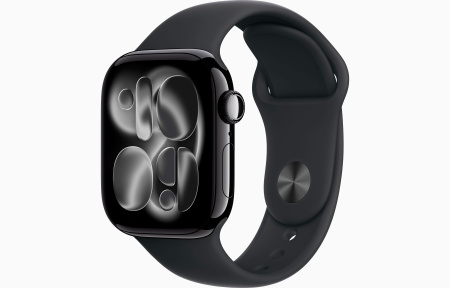 Apple Watch S11 42mm, Jet Black Al Black SB M/L GPS MEQU4 