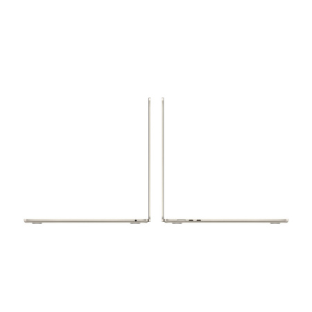 Apple MacBook Air 15" (M3, 8C CPU/10C GPU, 2024), 24 ГБ, 512 ГБ SSD, Starlight («сияющая звезда») 