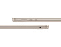 Apple MacBook Air 15" (M4, 10C CPU, 10C GPU, 2025), 16 ГБ, 256 ГБ SSD, Starlight («сияющая звезда»)