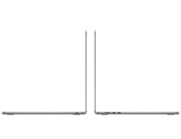 Apple MacBook Air 15" (M3, 8C CPU/10C GPU, 2024), 8 ГБ, 256 ГБ SSD, Space Gray (серый космос)