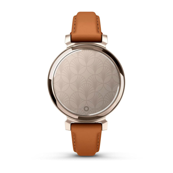 Умные часы Garmin Lily 2 Cream Gold Case with Tan Leather Band