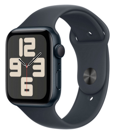 Apple Watch SE, 44 mm, M/L, Midnight, 2024