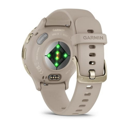 Мультиспортивные часы Garmin Venu 3 S Soft Gold French/Gray 