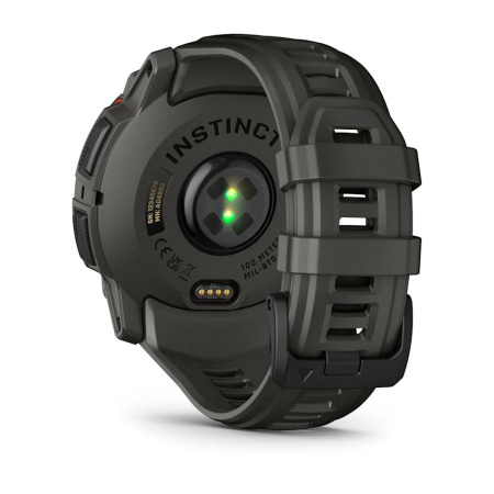 Мультиспортивные часы Garmin INSTINCT 3 Solar Black Charcoal Band, 50 mm