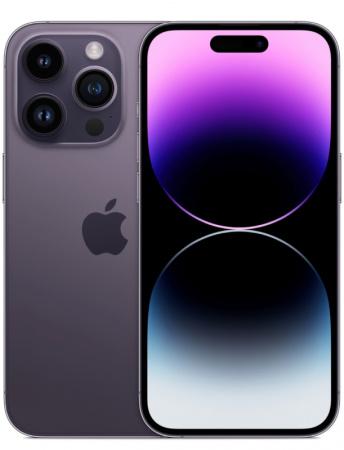 Apple iPhone 14 Pro SIM 256 ГБ, темно-фиолетовый (Deep Purple)