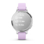 Умные часы Garmin Lily 2 Active Silver with Purple Jasmine Silicone Band
