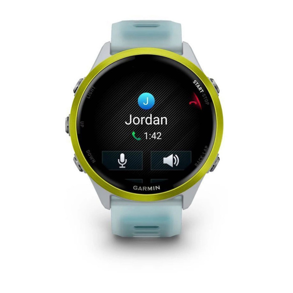 Фото Мультиспортивные часы Garmin ForeRunner 570 47mm AMP Yellow Aluminium 