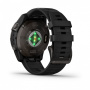 Мультиспортивные часы Garmin Epix Pro (Gen 2) Sapphire Edition 47 мм, титановый, угольно-серый DLC, черный ремешок