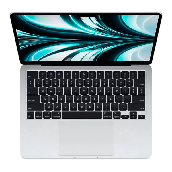 Apple MacBook Air 13" (M2, 8C CPU, 8C GPU, 2022), 16 ГБ, 256 ГБ SSD, Silver (серебристый)