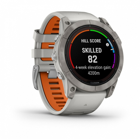 Мультиспортивные часы Garmin Fenix 7X Pro Sapphire Solar Fog Gray