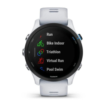Фото Мультиспортивные часы Garmin ForeRunner 255 Music Whitestone