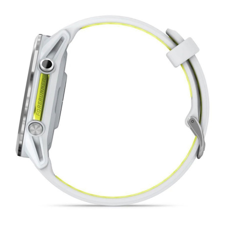 Мультиспортивные часы Garmin Forerunner 970 Titanium Whitestone with Amp Yellow Band