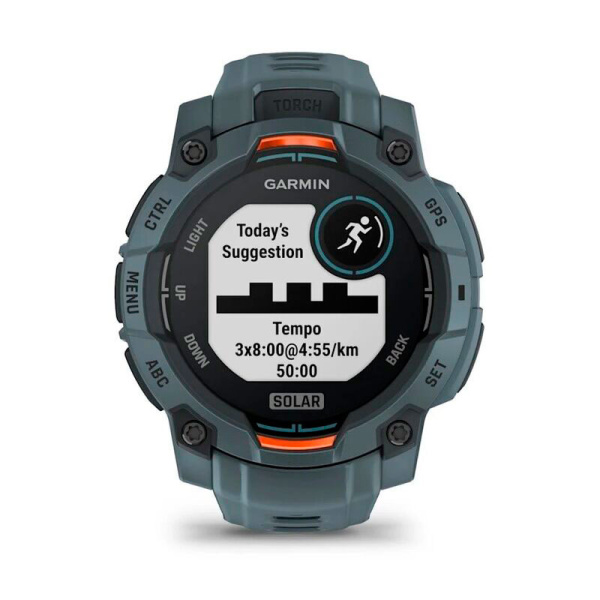 Мультиспортивные часы Garmin INSTINCT 3 Solar Twilight, 45 mm