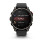 Умные часы Garmin Fenix 8 Pro, 51 мм, Amoled Sapphire Lens Tinanium With Graphite/Black Silicone Band фото