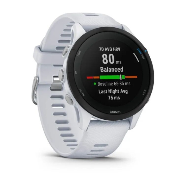 Фото Мультиспортивные часы Garmin ForeRunner 255 Music Whitestone