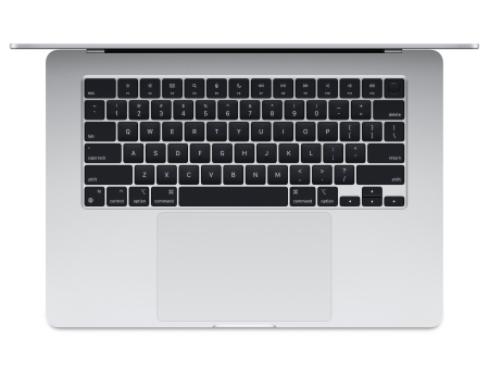 Apple MacBook Air 15" (M3, 8C CPU/10C GPU, 2024), 16 ГБ, 256 ГБ SSD, Silver (серебристый)