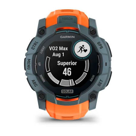 Мультиспортивные часы Garmin INSTINCT 3 Solar Twilight Bezel Solstice Band, 50 mm