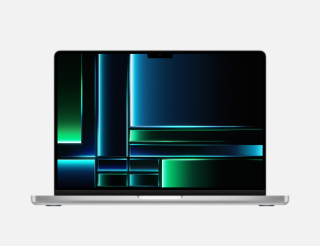 Фото Apple MacBook Pro 14" (M2 Max 12C CPU, 38C GPU, 2023) 96 ГБ, 4Tb SSD, Silver (Серебристый)