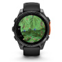 Умные часы Garmin Fenix 8, 47 мм, Amoled, Slate Gray with Black Silicone Band