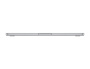 Apple MacBook Air 13" (M3, 8C CPU, 10C GPU, 2024), 16 ГБ, 256 ГБ SSD, Silver (серебристый)