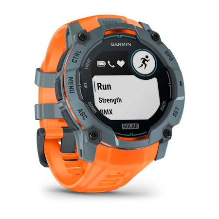 Мультиспортивные часы Garmin INSTINCT 3 Solar Twilight Bezel Solstice Band, 50 mm