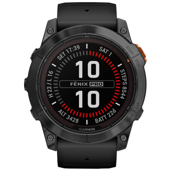 Мультиспортивные часы Garmin Fenix 7X Pro Solar Slate Gray