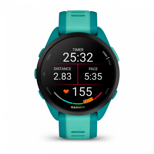 Фото Мультиспортивные часы Garmin ForeRunner 165 Music Turquoise/Aqua