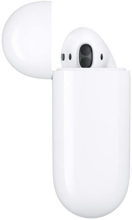 Наушники Apple AirPods 2 в зарядном футляре, белый