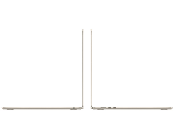 Apple MacBook Air 15" (M3, 8C CPU/10C GPU, 2024), 16 ГБ, 512 ГБ SSD, Starlight («сияющая звезда») 