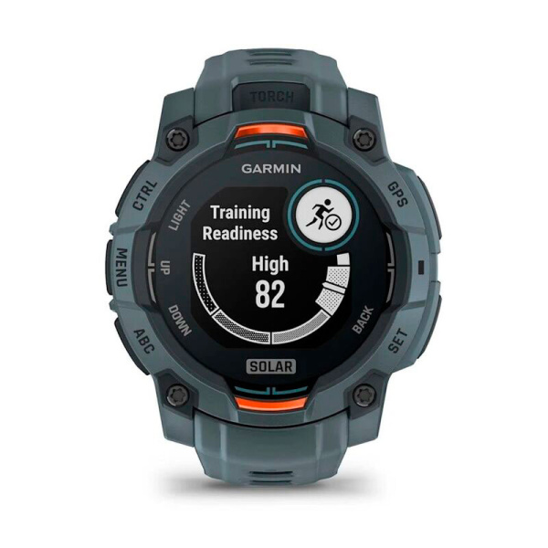 Мультиспортивные часы Garmin INSTINCT 3 Solar Twilight, 45 mm