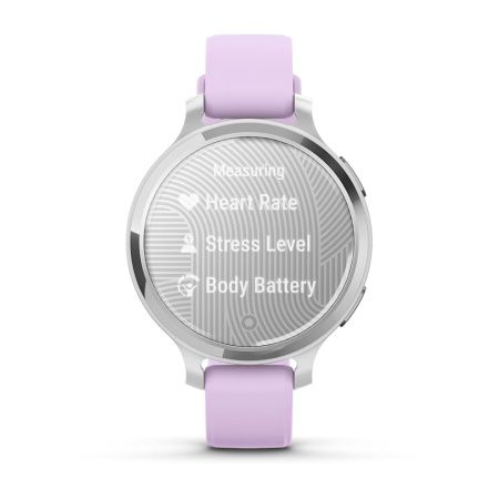 Умные часы Garmin Lily 2 Active Silver with Purple Jasmine Silicone Band